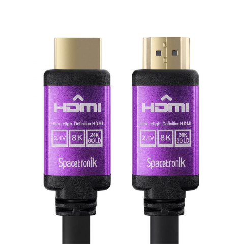 Kabel HDMI Spacetronik Premium 2.1 SH-SPX010 1m SPACETRONIK