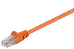 Kabel LAN Patchcord CAT 5E 1,5m pomarańczowy Goobay