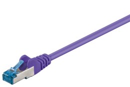 Kabel LAN Patchcord CAT 6A S/FTP fioletowy 0,25m Goobay