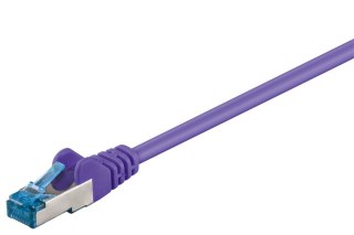 Kabel LAN Patchcord CAT 6A S/FTP fioletowy 1m Goobay