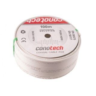 Kabel RG6U CU Conotech NS100 Trishield rolka 100m Conotech