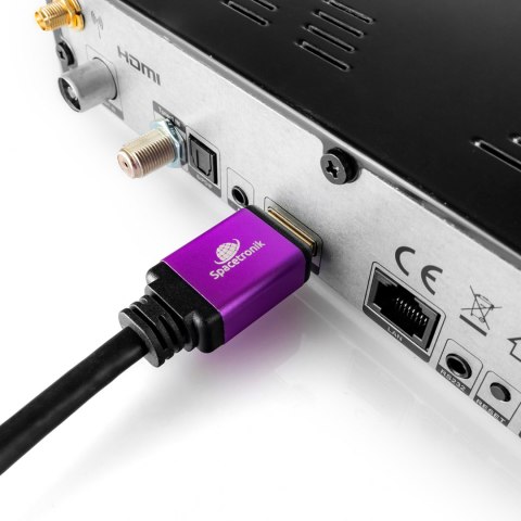 Kabel UHS HDMI 2.1 8K Spacetronik SH-SPR030 3m Kabel UHS HDMI 2.1 8K Spacetronik SH-SPR030 3m