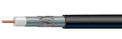 Kabel koncentryczny RG11 1,63mm F11TSV żel PE 1m SPACETRONIK