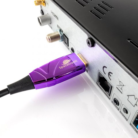 Kabel optyczny UHS AOC HDMI 2.1 SH-OX075 7.5 m SPACETRONIK