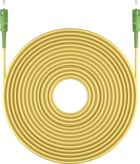 Patchcord optyczny SIMPLEX OS2 SC-APC Goobay 25m