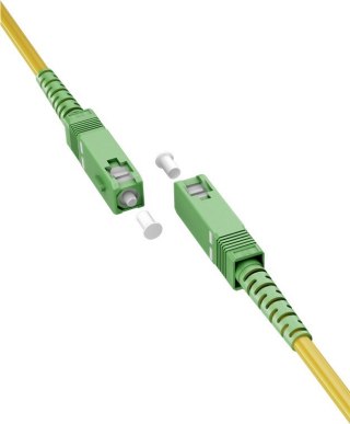 Patchcord optyczny SIMPLEX OS2 SC-APC Goobay 3m