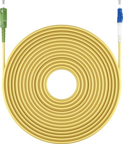 Patchcord optyczny SIMPLEX SC-APC - LC Goobay 10m