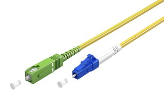 Patchcord optyczny SIMPLEX SC-APC - LC Goobay 30m Goobay