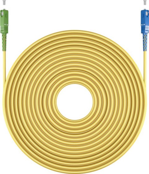 Patchcord optyczny SIMPLEX SC-APC - SC Goobay 0.5m