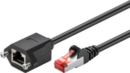 Kabel LAN przedłużacz CAT 6 F/UTP czarny 2m Goobay