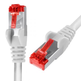 Kabel RJ45 CAT 6 S/FTP AWG27 LSZH biały 20m SPACETRONIK