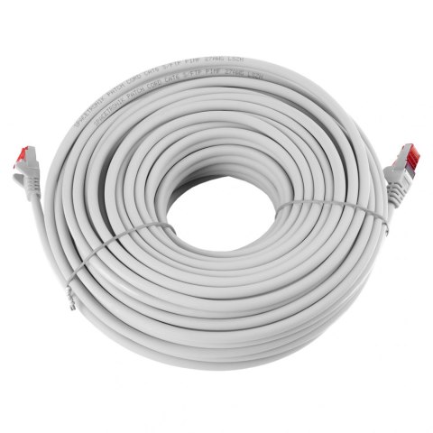 Kabel RJ45 CAT 6 S/FTP AWG27 LSZH biały 20m SPACETRONIK