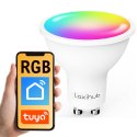 Inteligentna żarówka RGB WiFi GU10 Tuya Laxihub LAXIHUB