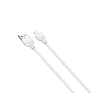 Kabel USB-A - Lightning LDNIO 1m 2.4A biały LS541L LDNIO