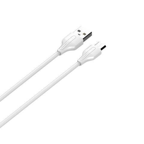 Kabel USB-A - micro-USB LDNIO 2m 2.1A biały LS542M LDNIO