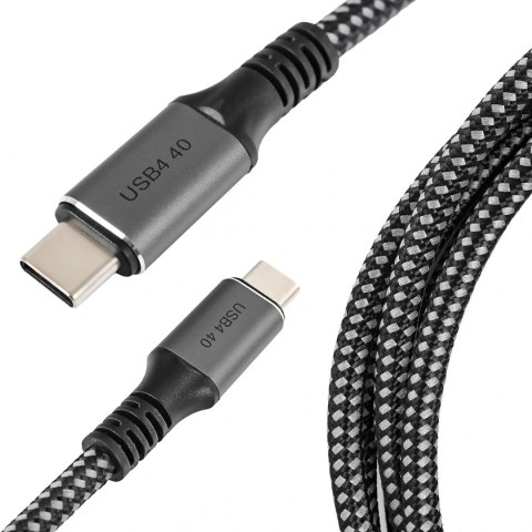 Kabel USB-C 4.0 40Gbit/s Spacetronik SPC010 1m