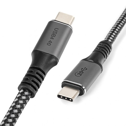 Kabel USB-C 4.0 40Gbit/s Spacetronik SPC010 1m