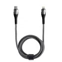 Kabel USB-C - Lightning LDNIO 1m szary 30W LC111 LDNIO