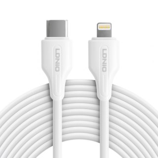 Kabel USB-C - Lightning LDNIO 2m 30W biały LC122I LDNIO