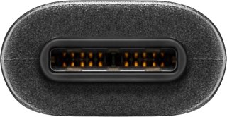 Kabel USB-C - USB-A 3.0 Czarny 1m Goobay
