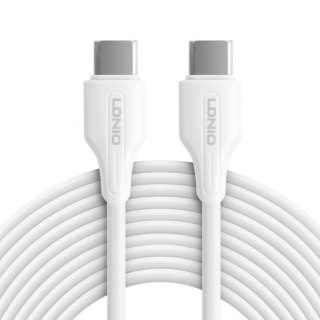 Kabel USB-C - USB-C LDNIO 1m 65W biały LC121C LDNIO