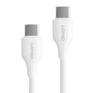 Kabel USB-C - USB-C LDNIO 1m 65W biały LC121C LDNIO