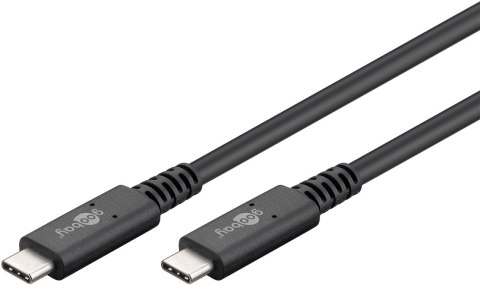 Kabel USB-C USB4 40Gbit/s 100W 20V 5A Goobay 0.8m Goobay