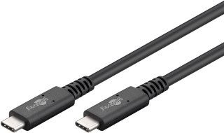 Kabel USB-C USB4 40Gbit/s 100W 20V 5A Goobay 1m