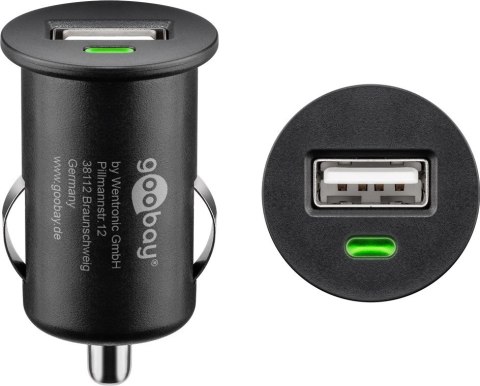 Ładowarka samochodowa USB 1A 5W 12/24V Goobay