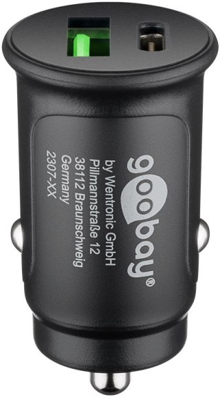 Ładowarka samochodowa USB USB-C PD 3A 27W Goobay