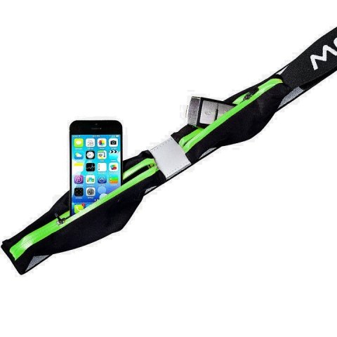 Expandable Waist Bag lime Sportowa saszetka Tel. Moc Sport AB