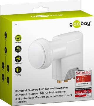 LNB Quatro Goobay 0.1dB Goobay