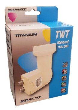 LNB WideBand SMART Titanium TWT H+V