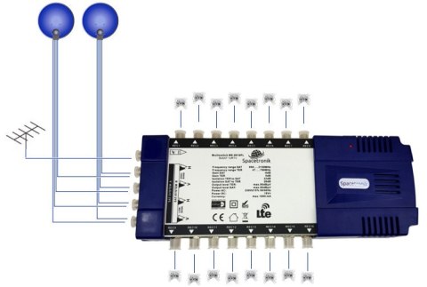 Multiswitch Spacetronik Pro Series MS-0916PL 9/16 SPACETRONIK