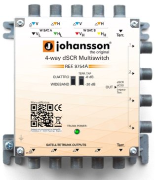 Multiswitch Unicable II Johansson 9754APL Johansson