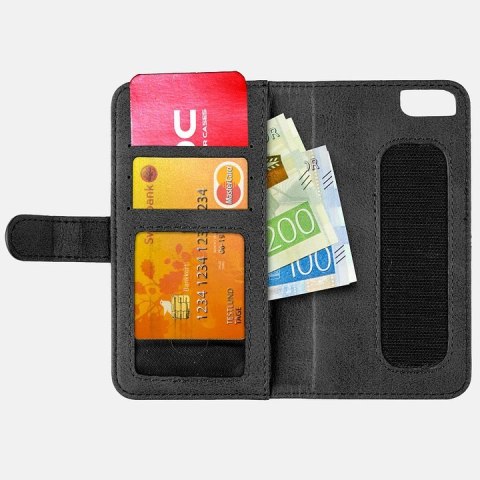 Portfel na telefon MOC Velcro Wallet Black Moc Sport AB