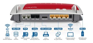 Fritz!Box 7369 Router N 2.4GHz 300Mbps ADSL USB Fritz!