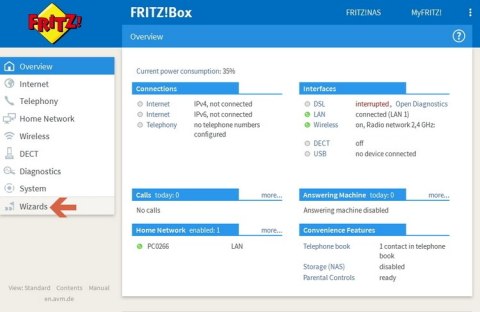 Fritz!Box 7369 Router N 2.4GHz 300Mbps ADSL USB Fritz!