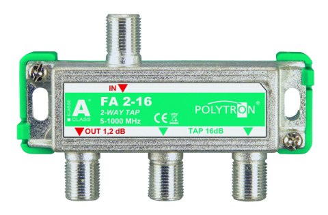 Odgałęźnik Polytron 2-krotny 16dB 5-1000 FA 2-16 POLYTRON