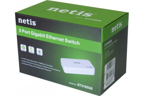 Switch przewodowy Netis ST3105GS 5-port 1GB NETIS