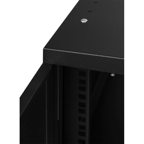 Szafa RACK 10'' 6U 300x300mm CZARNA Drzwi stalowe SPACETRONIK