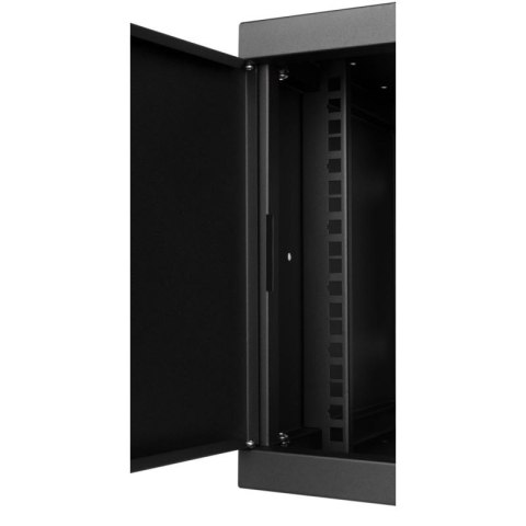 Szafa RACK 10'' 6U 300x300mm CZARNA Drzwi stalowe SPACETRONIK