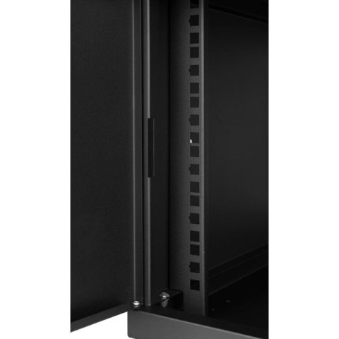 Szafa RACK 19'' 6U 600x350mm CZARNA Drzwi stalowe SPACETRONIK