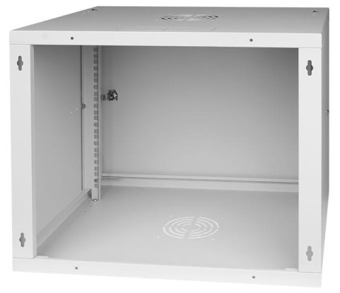 Szafa RACK 19'' 9U 600x450mm SZARA Drzwi stalowe SPACETRONIK