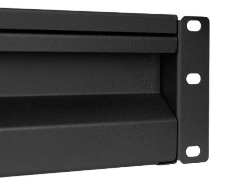 Szuflada do szaf Rack 19'' Spacetronik 2U Czarna SPACETRONIK