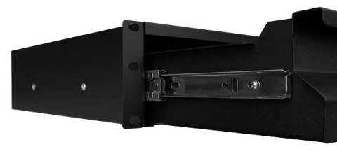 Szuflada do szaf Rack 19'' Spacetronik 2U Czarna SPACETRONIK