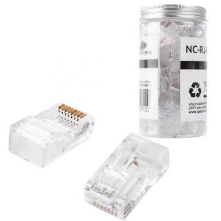 Wtyk RJ45 kat. 6 UTP NC-RJ456UT-11 100szt SPACETRONIK