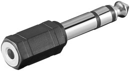 Adapter audio Jack 3,5mm - Jack 6,35mm 2-ch Goobay