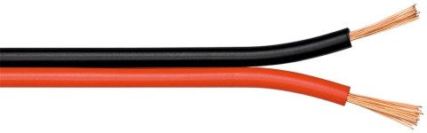 Kabel głośnikowy Goobay 2x2.5mm CCA 100m black-red Goobay