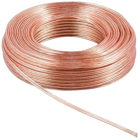 Kabel głośnikowy Goobay 2x4.0mm CCA 25m transp. Goobay